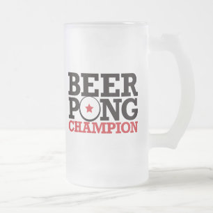 Beer Pong - Champion Matglas Bierpul