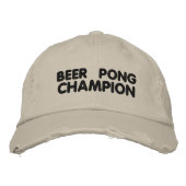 Beer Pong Champion Pet (Voorkant)