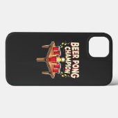 Beer Pong Champion Ping Pong Drink Case-Mate iPhone Case (Achterkant (horizontaal))