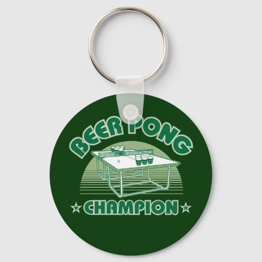 Beer Pong Champion Sleutelhanger (Voorkant)