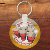 Beer Pong Champion Sleutelhanger (Voorkant)