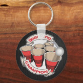  Beer Pong Champion Sleutelhanger (Voorkant)