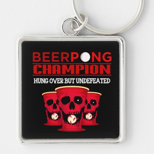 Beer Pong Champion Sleutelhanger (Voorkant)