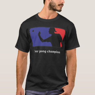 Beer pong champion t-shirt