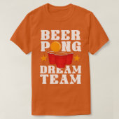 Beer Pong Dream Team T-shirt (Design voorkant)