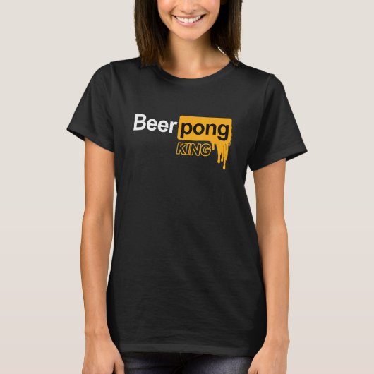 Beer Pong Drink game Beer Pong T-shirt (Voorkant)