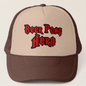 Beer Pong Hero Trucker Pet (Voorkant)