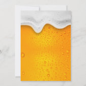 Beer pong Invitation Kaart (Achterkant)