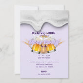 Beer pong Invitation Kaart (Voorkant)