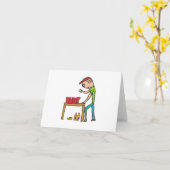 Beer Pong Kaart (Gele Bloem)