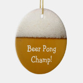 Beer Pong Keramisch Ornament (Rechts)