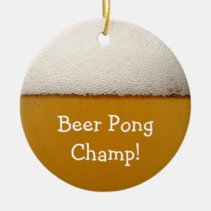 Beer Pong Keramisch Ornament