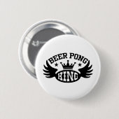 Beer Pong King Ronde Button 5,7 Cm (Voorkant /achterkant)