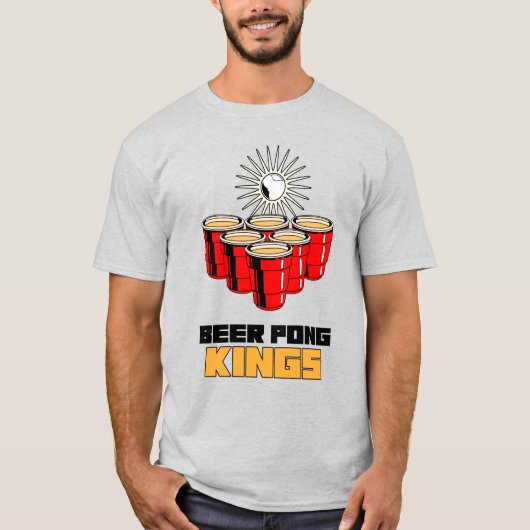 Beer Pong Kings T-shirt (Voorkant)
