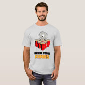Beer Pong Kings T-shirt (Voorkant volledig)