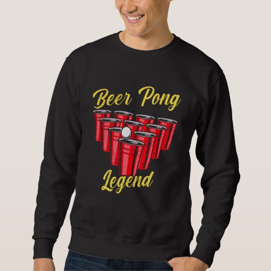 Beer Pong Legend Beer Pong Party Beer Pong  2 Trui (Voorkant)