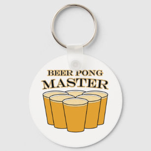 Beer Pong Master Sleutelhanger
