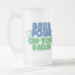 Beer Pong Matglas Bierpul