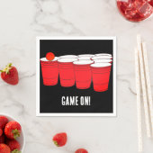Beer Pong Party Paper Napkins Servet (Insitu)