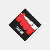 Beer Pong Party Paper Napkins Servet (Hoek)