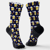 Beer Pong Pattern Sokken (Gebogen)