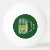 Beer Pong Ping Één Ster Ping Pong Bal Pingpongbal (Voorkant)