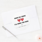Beer Pong Show en vertel Stickers (Envelop)