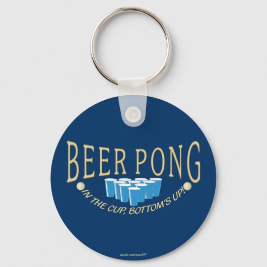 Beer Pong Sleutelhanger (Voorkant)