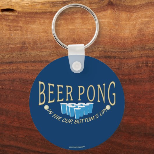 Beer Pong Sleutelhanger (Voorkant)
