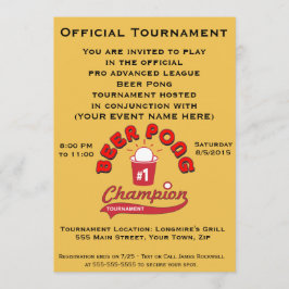 Beer Pong Tournament (Partij) Kaart