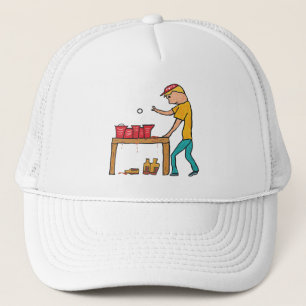 Beer Pong Trucker Pet