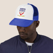 Beer Pong Trucker Pet (In situ)