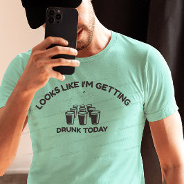 Beer Pong Vibes | Dronken Worden Vandaag T-shirt