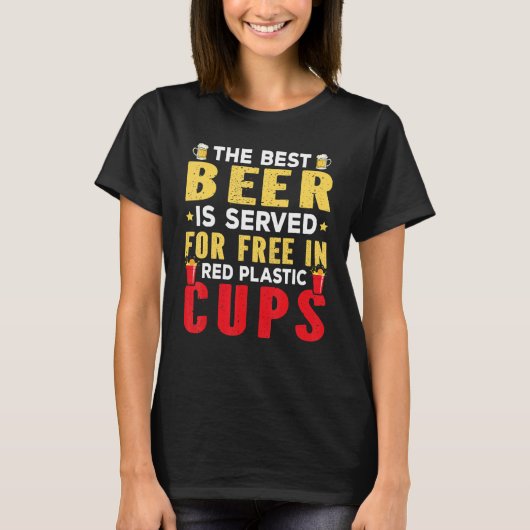 Beer Pong voor Beer Pong Champion T-shirt (Voorkant)