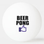 BEER PONG, ZOALS DIT PINGPONGBAL (Voorkant)