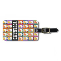 BEER Pop Art, aangepast bagagelabel