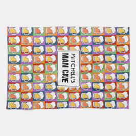 BEER Pop Art aangepaste handdoek