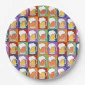 BEER Pop Art bord (Voorkant)