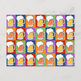 BEER Pop Art briefkaart