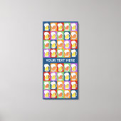 BEER Pop Art custom canvas print (Voorkant)