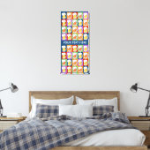 BEER Pop Art custom canvas print (Insitu (Slaapkamer))