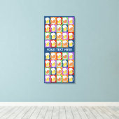 BEER Pop Art custom canvas print (Insitu (Houten vloer))