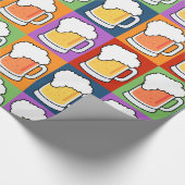 BEER Pop Art inpakpapier (Hoek)