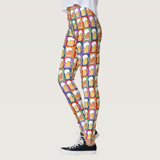 BEER Pop Art leggings (Links)
