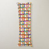 BEER Pop Art lichaamskussen (Voorkant Verticaal)