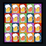 BEER Pop Art poster<br><div class="desc">Bekijk mijn winkel voor meer objecten met dit ontwerp.</div>