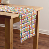 BEER Pop Art table runner Korte Tafelloper (Voorbeeld)