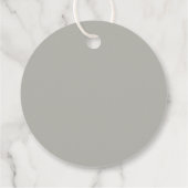 Beer Pop het als ze baby shower pop Bedankjes Labels (Achterkant)