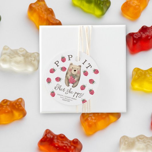 Beer - Pop het! Als ze poppen! Bedankjes Labels