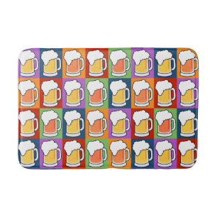 BEER Pop Kunstbadmatten Badmat